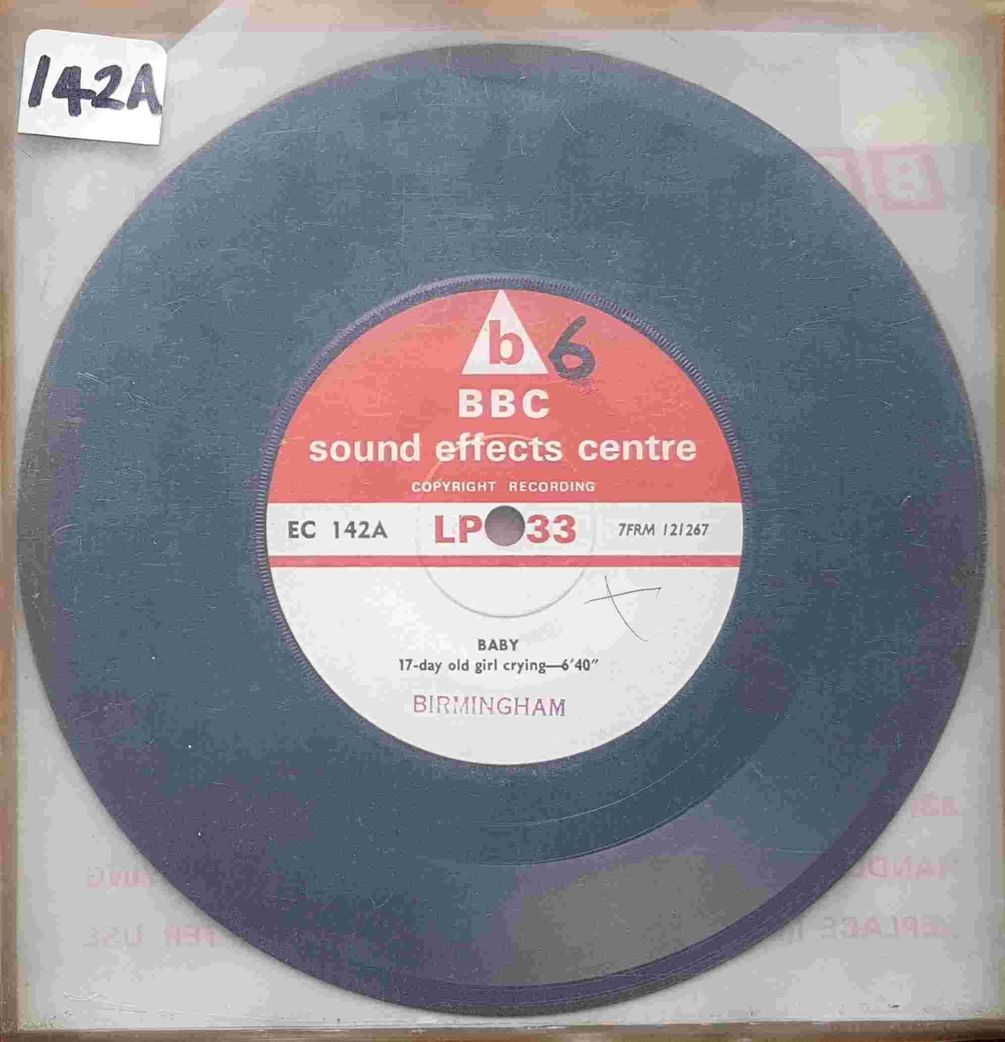 Picture of EC 142A Baby by artist Not registered from the BBC records and Tapes library